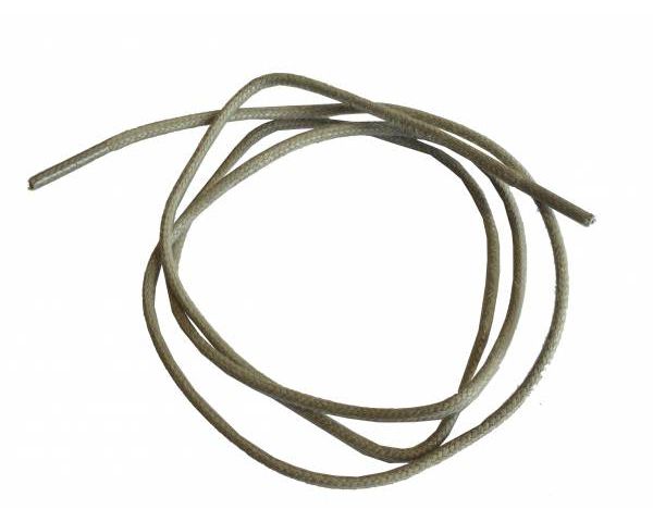 Beige Round Wax Thin Shoelaces Beige Round Wax Thin Shoelaces