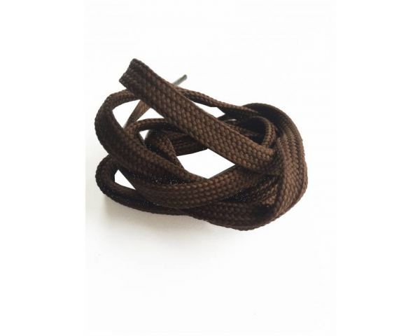 Brown Flat Shoelaces