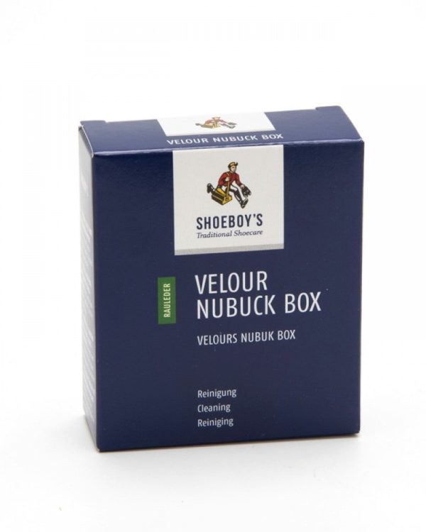 Shoeboy`s velour nubuck box